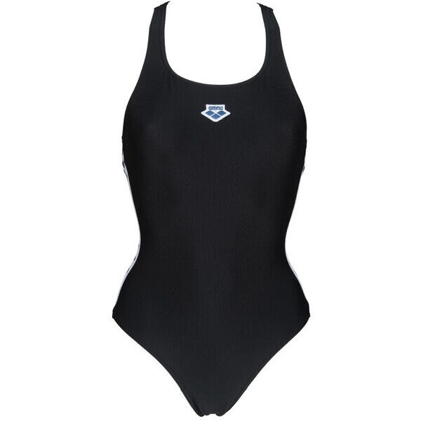 Strój kąpielowy damski jednoczęściowy Arena Women's Icons Team Fit Racer Back One Piece Black 004320500