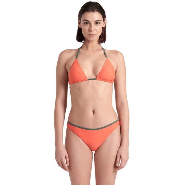 Strój kąpielowy damski Arena Women's Profile String Bikini Triangle Calypso Coral Sage 007042960