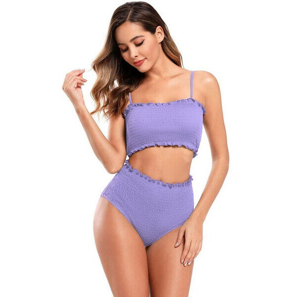 aqua-sport.net Strój kąpielowy do pływania dwuczęściowy damski Shekini Purple AM1511