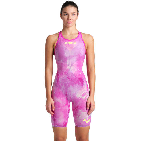 Strój startowy pływacki damski Arena Powerskin Carbon Air2 Closed Back Pink 006342150
