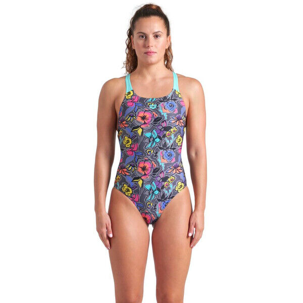 Damski strój kąpielowy na basen jednoczęściowy treningowy Arena Vivid 009068580