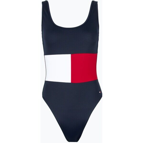 Strój kąpielowy jednoczęściowy damski Tommy Hilfiger One Piece (Ext Sizes) dark night navy 2000142958