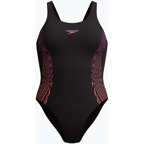 Strój pływacki jednoczęściowy damski Speedo Placement Muscleback neon violet 2000202600
