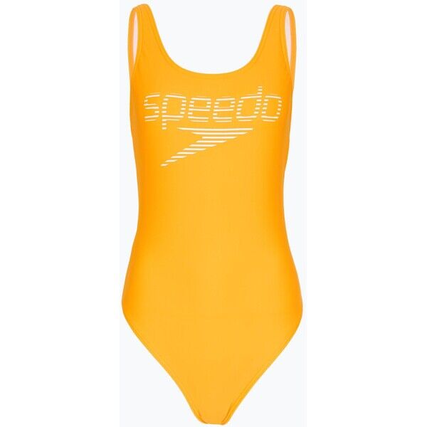 Strój pływacki jednoczęściowy damski Speedo Logo Deep U-Back orange 2000166168