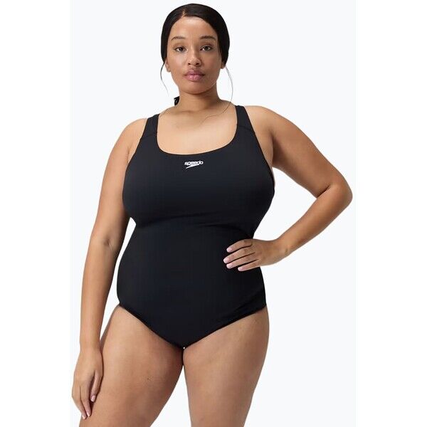 Strój pływacki jednoczęściowy damski Speedo Endurance+ Medalist Plus Size black 2000193127