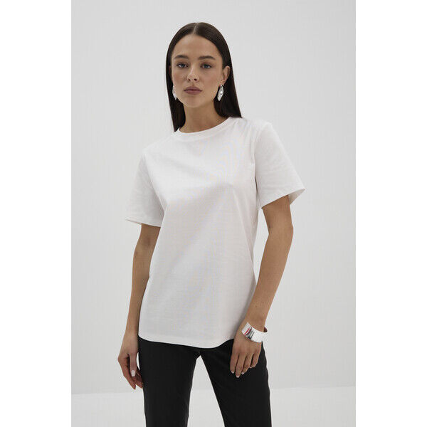 Monika Kamińska T-shirt Muse - 100% bawełna Supima, kremowy