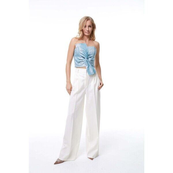 Just Paul Turquoise Corset Top
