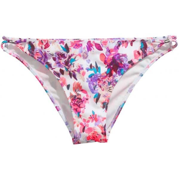 H&M Dół od kostiumu 0158767012 Biały/Kwiaty