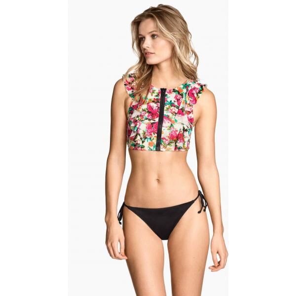 H&M Dół od kostiumu 0183014010 Czarny