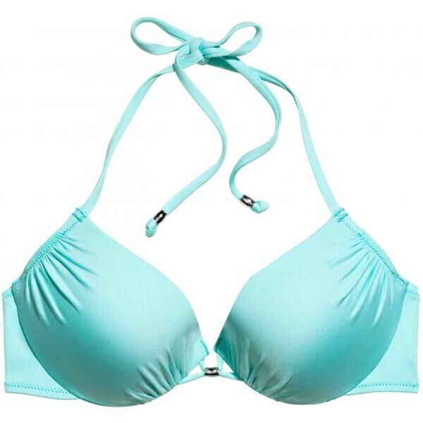 H&M Góra od kostiumu 0170189012 Jasnoturkusowy