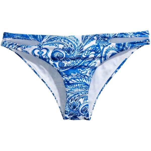 H&M Dół od kostiumu 0253176008 Biały/Wzór