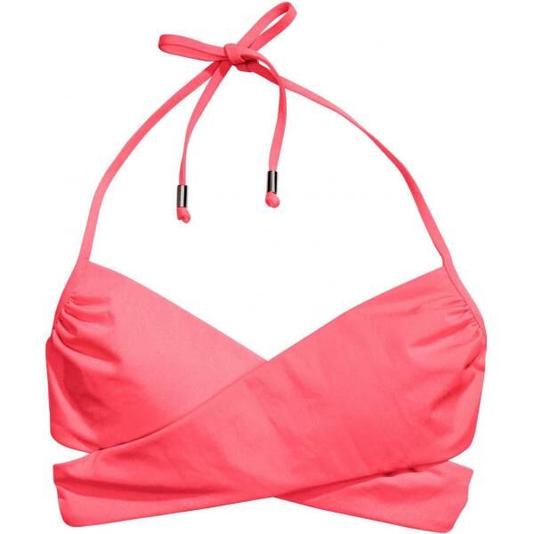 H&M Góra od kostiumu 0205225018 Neonoworóżowy