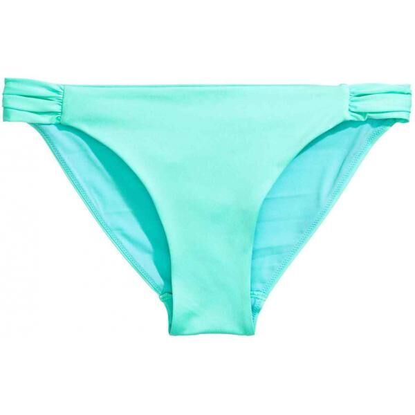 H&M Dół od kostiumu 0265831004 Turkusowy