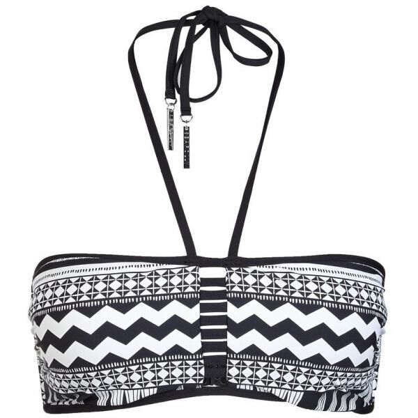 Seafolly FUTURE TRIBE Góra od bikini black/white S1941H00Y-Q11