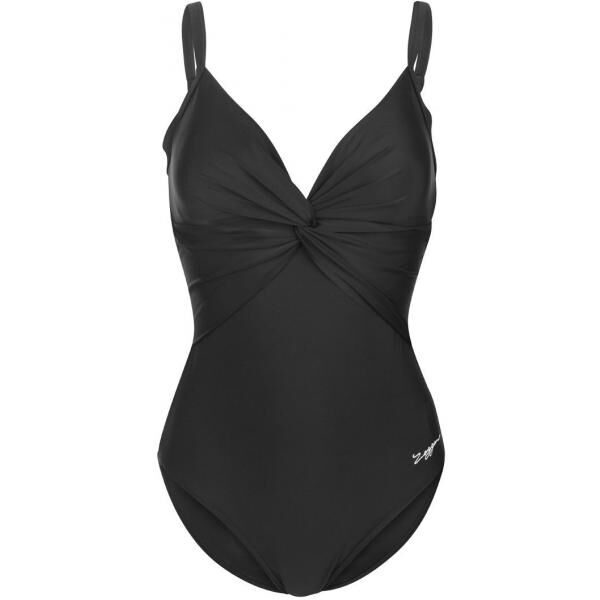 Zoggs ALEXANDRA SCOOPBACK Kostium kąpielowy black ZG141H01B-Q11