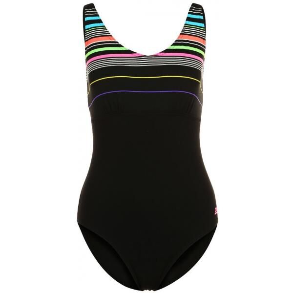 Zoggs FORMULA Kostium kąpielowy black/multicoloured ZG141H00Z-Q11