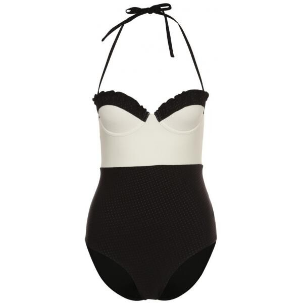 Topshop FLORIE Kostium kąpielowy black TP781D00E-Q11