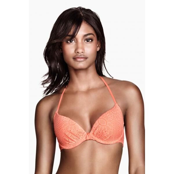 H&M Padded underwired bikini top 0207429011 Apricot