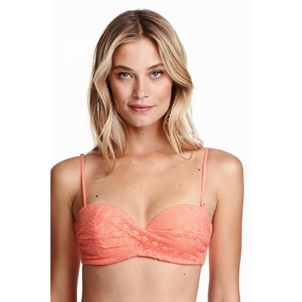H&M Góra od kostiumu 0354715007 Morelowy