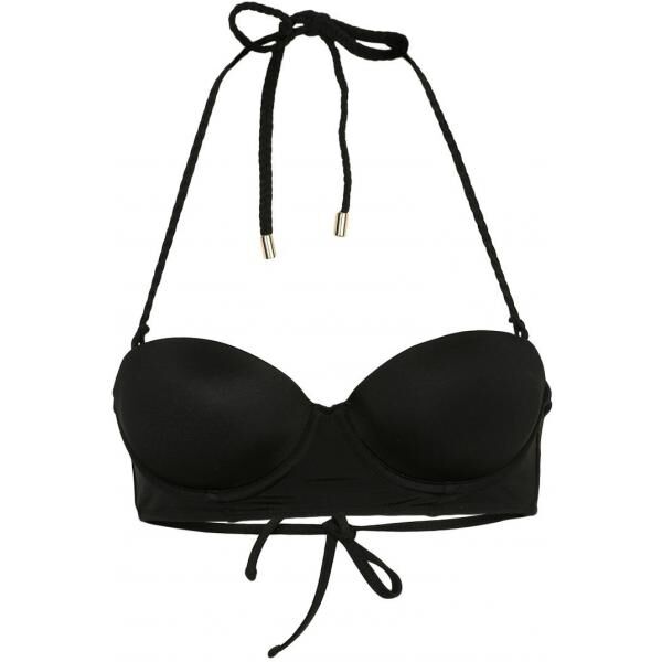 Topshop Góra od bikini black TP741H00C-Q11