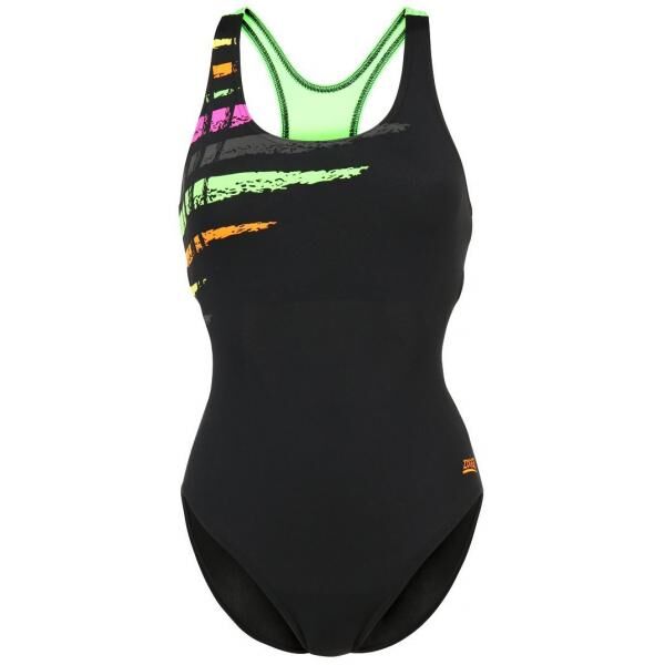 Zoggs Kostium kąpielowy black/multi ZG141H01T-Q11