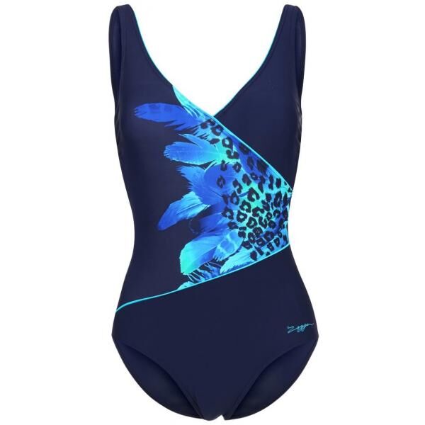 Zoggs Kostium kąpielowy navy/multi ZG141H01H-K11