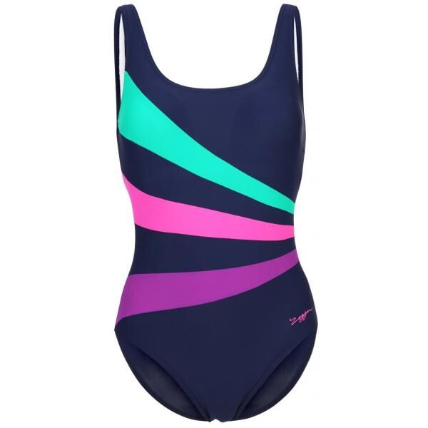 Zoggs Kostium kąpielowy navy/multi ZG141H01F-K11