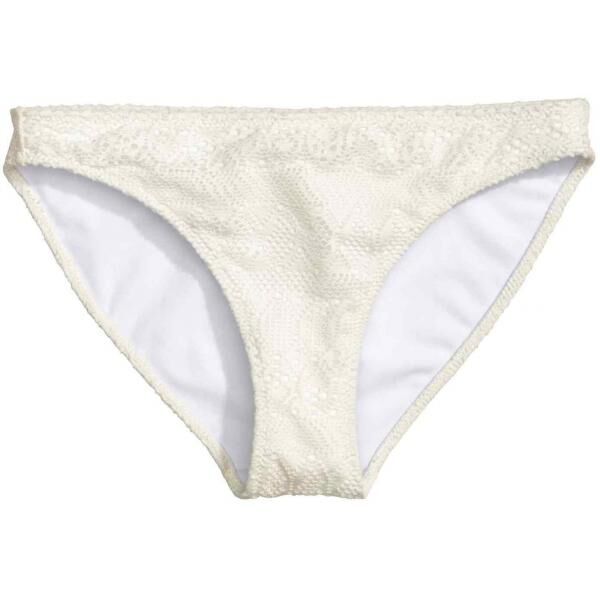 H&M Dół od kostiumu 0378417004 Biały