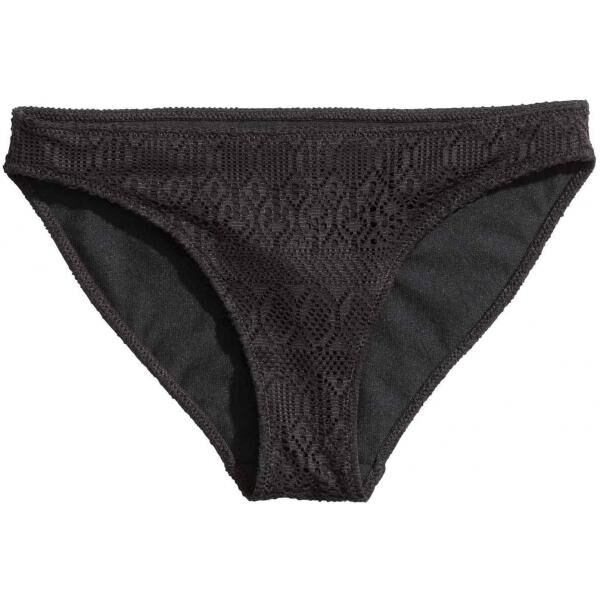 H&M Dół od kostiumu 0378417004 Czarny