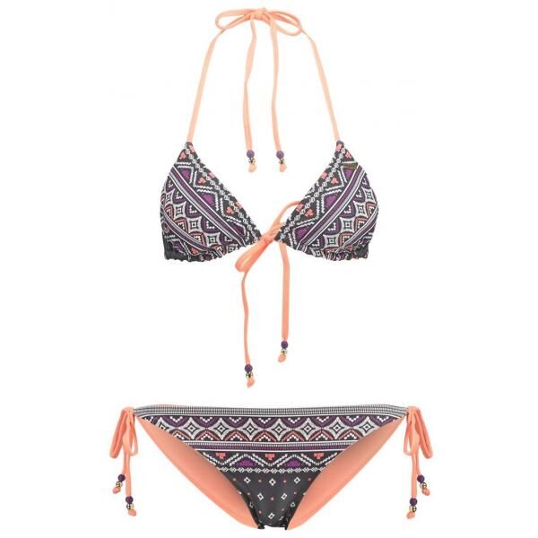 Roxy TIKI Bikini coal RO541H033-Q11