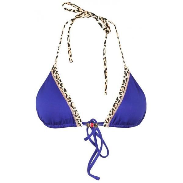 watercult Góra od bikini dazzling blue/leo WC341H02S-K11