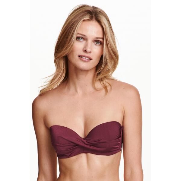 H&M Góra od kostiumu 0354715037 Burgund