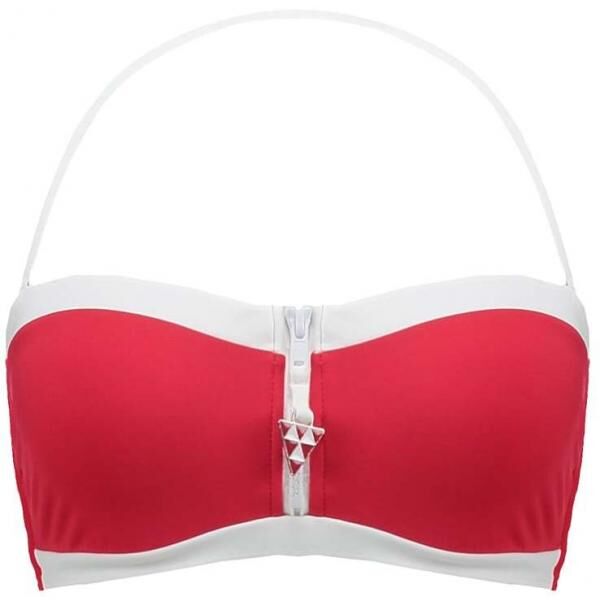 Seafolly BLOCK PARTY Góra od bikini chilli red S1981D03G-G11