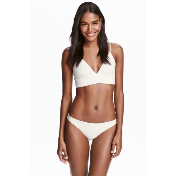 H&M Dół od kostiumu 0378417005 Biały