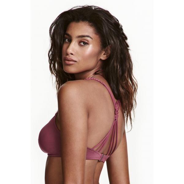 H&M Góra od kostiumu 0361276004 Burgund