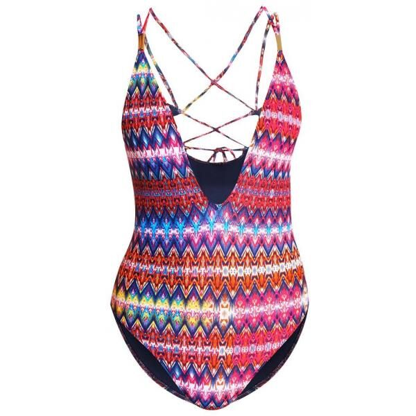 Topshop Kostium kąpielowy orange TP781D00T-T11