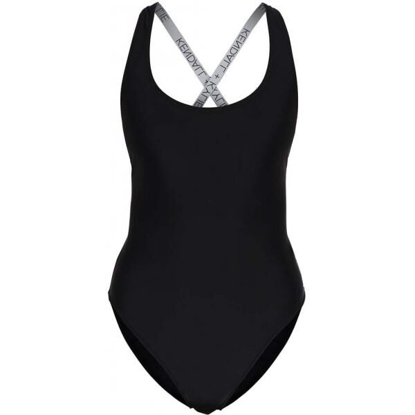 Topshop KENDALL + KYLIE Kostium kąpielowy black TP721M03C-Q11