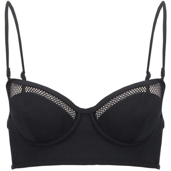 Topshop KENDALL + KYLIE Góra od bikini black TP721M03A-Q11