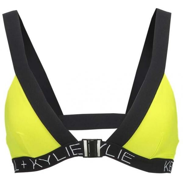 Topshop KENDALL + KYLIE Góra od bikini lime TP781D00X-M11