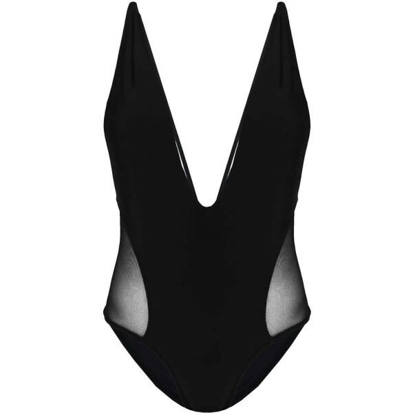 Topshop Kostium kąpielowy black TP781D00V-Q11