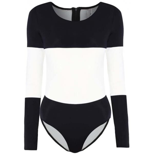 Solid &amp; Striped THE MARGOT Kostium kąpielowy black/cream QS681D00Q-Q11