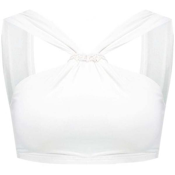 MICHAEL Michael Kors Góra od bikini white MK181D01K-A11