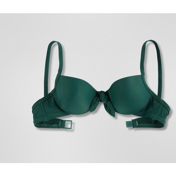 Tchibo Biustonosz od bikini z wymodelowanymi miseczkami, szmaragdowy 400033028