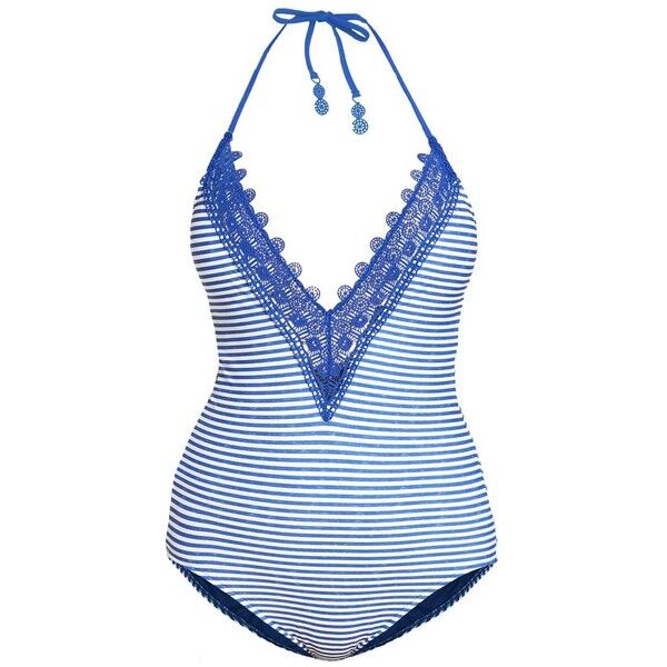 Seafolly RIVIERA Kostium kąpielowy french blue marl S1981D05O-K11