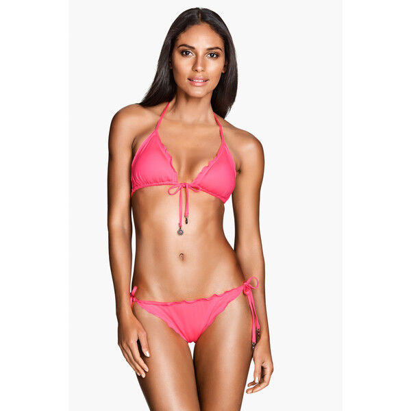 H&M Dół od kostiumu 0188153026 Różowy