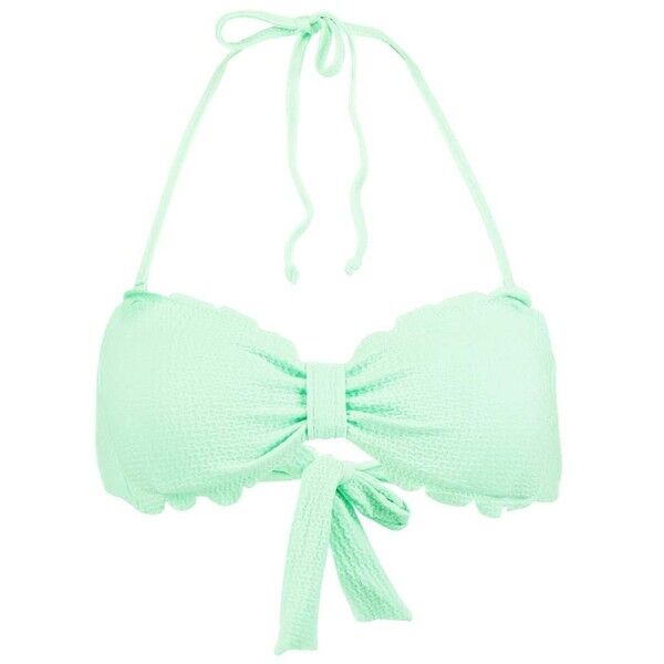 Women Secret Góra od bikini apple green WS581D009-M11