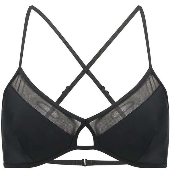 Topshop Góra od bikini black TP781D018-Q11