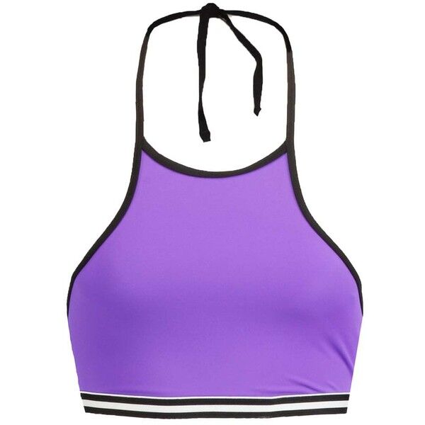 Topshop Góra od bikini blue TP781D01G-K11