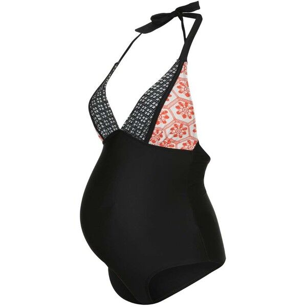 Topshop Maternity TROUBADOUR Kostium kąpielowy red TP789C002-G11