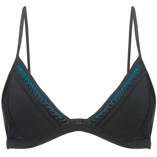 Topshop Góra od bikini blue TP721M04S-K11